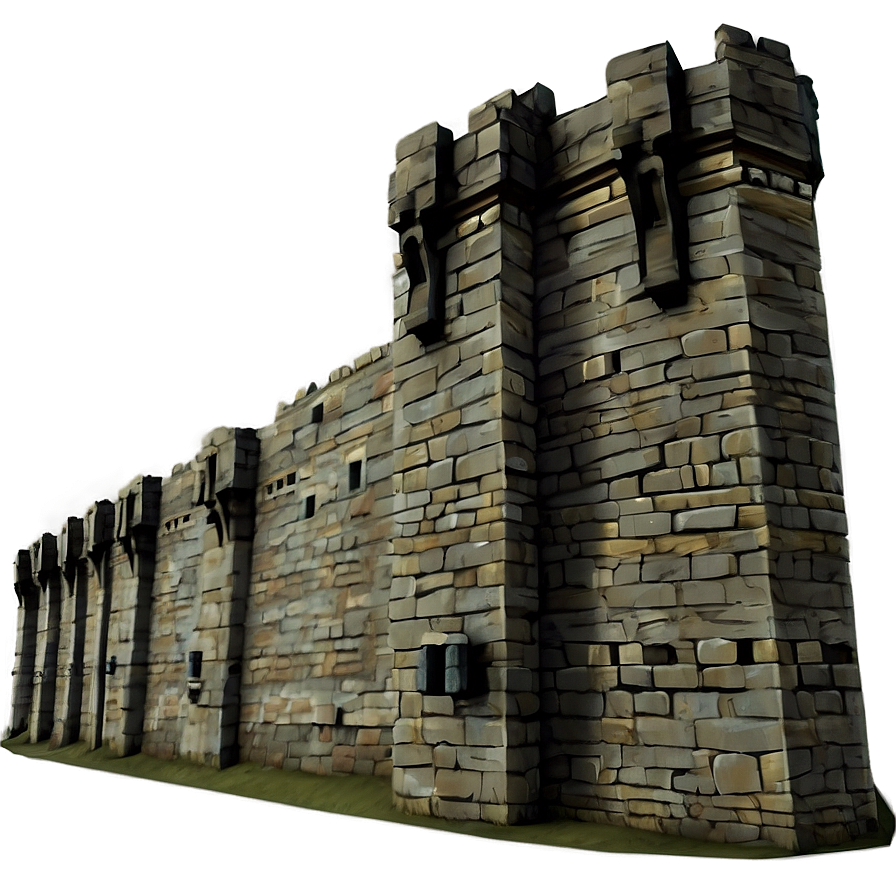 Castle Wall Png 05242024 PNG image