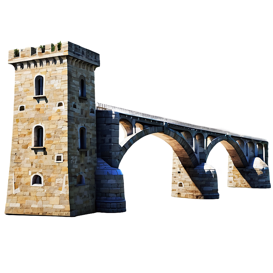 Castle With Bridge Png 79 PNG image