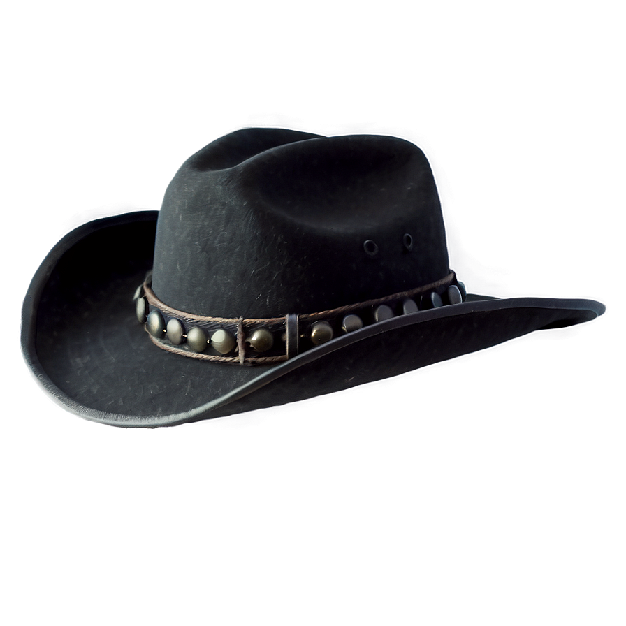 Casual Black Cowboy Hat Png 16 PNG image