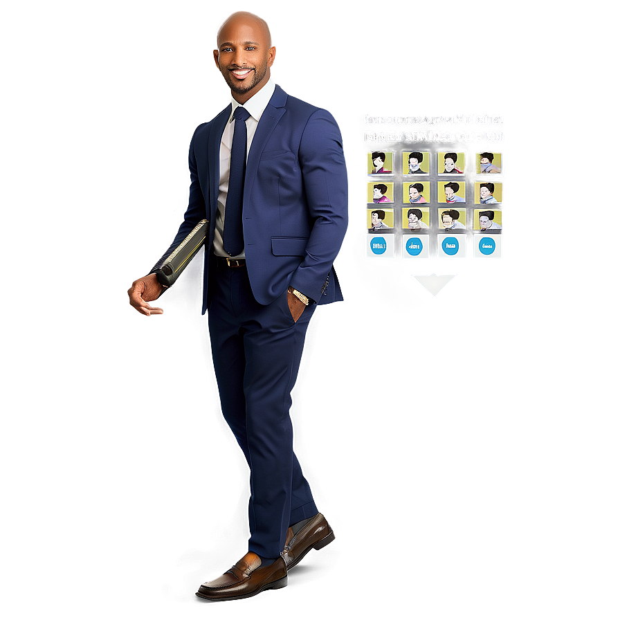 Casual Business Suit Look Png Ifu39 PNG image