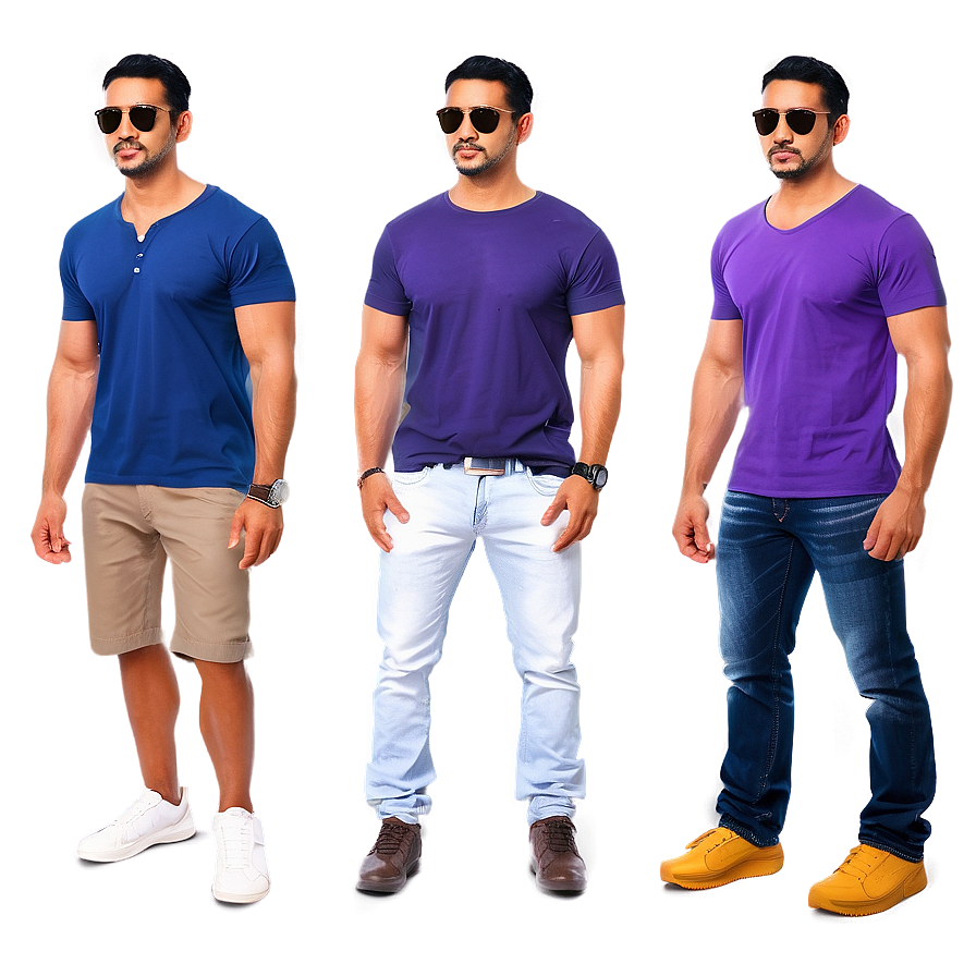 Casual Clothes For Men Png 05242024 PNG image