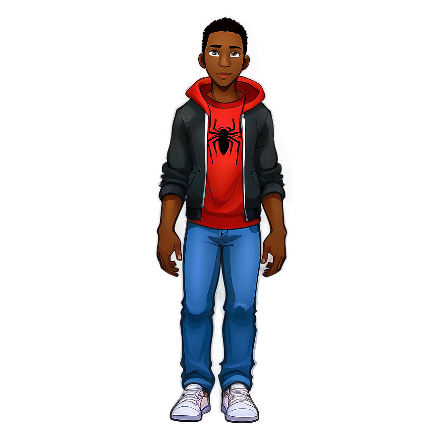 Casual Clothes Miles Morales Png 52 PNG image