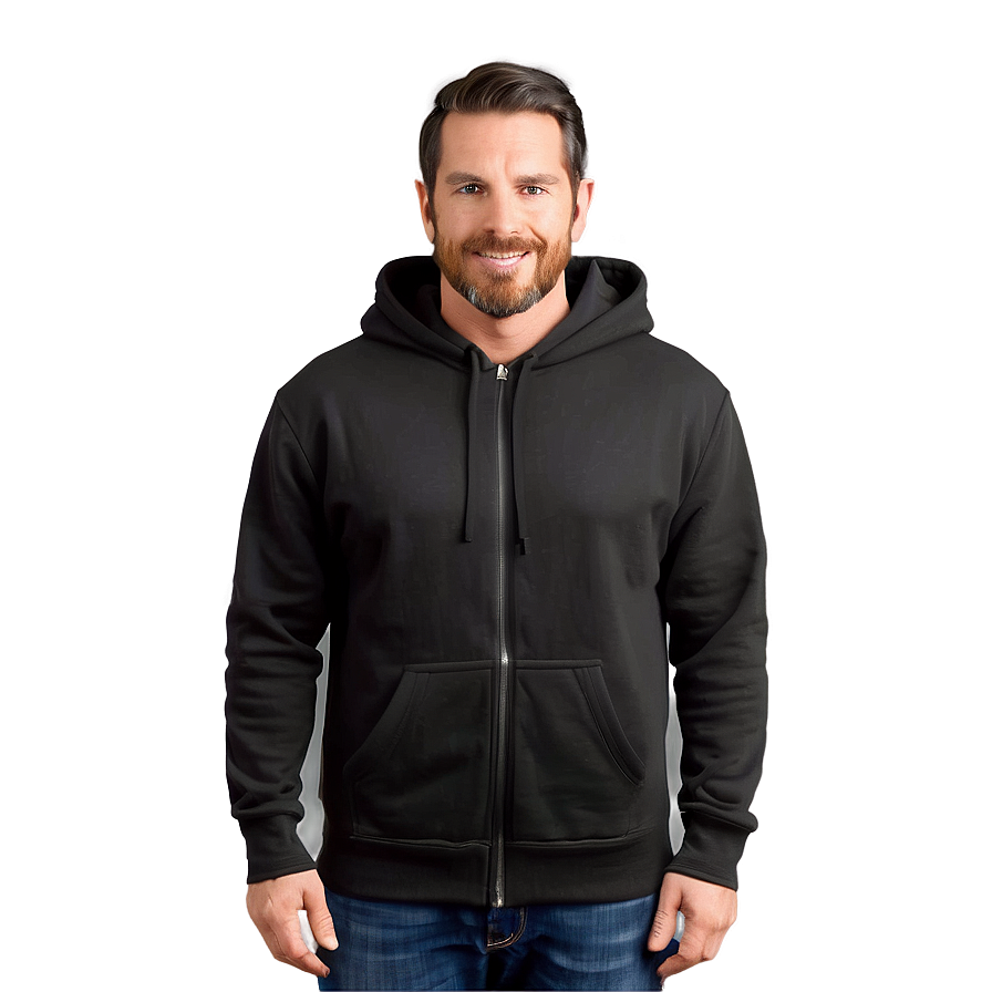 Casual Hoodie Template Png 06122024 PNG image