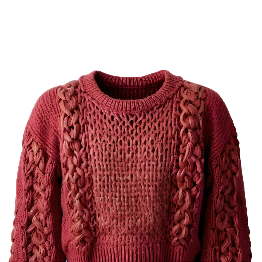 Casual Red Sweater Png Gmg18 PNG image