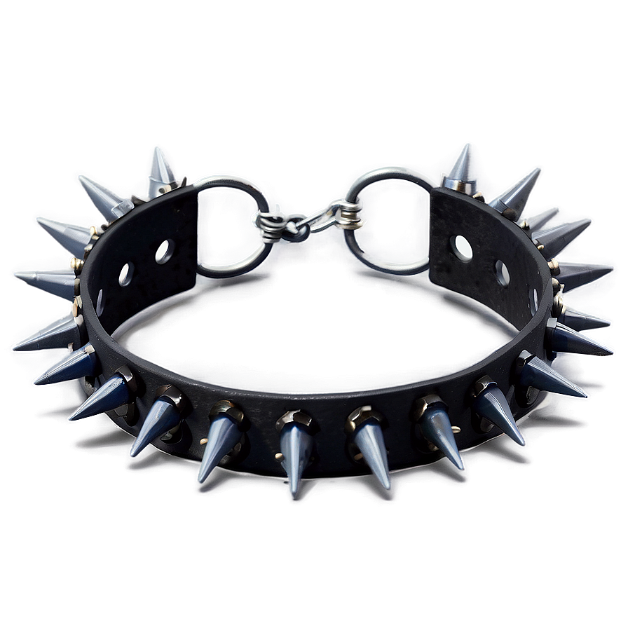 Casual Style Spiked Choker Png 25 PNG image