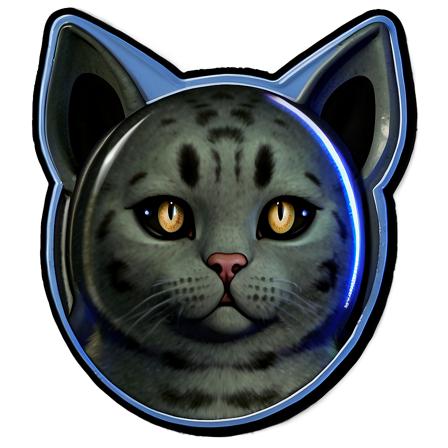 Cat Ear Badge Png 06212024 PNG image