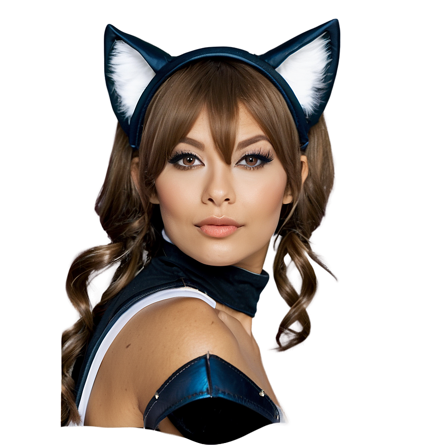 Cat Ear Cosplay Png Ewp PNG image