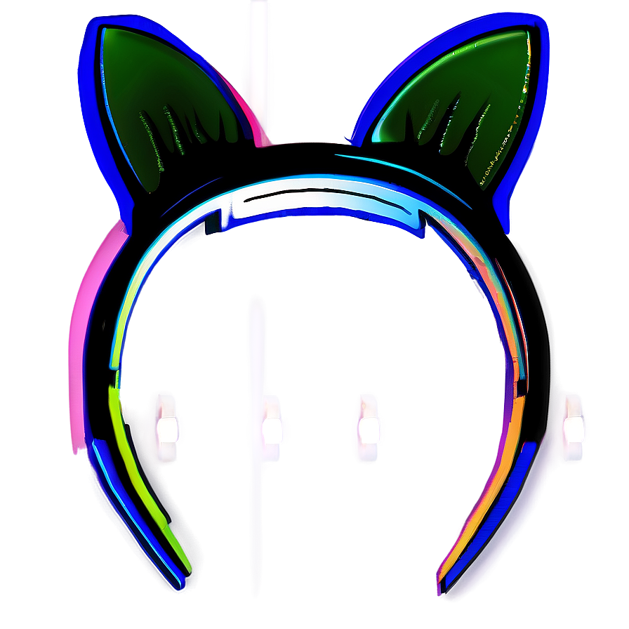 Cat Ears Vector Png Fom PNG image