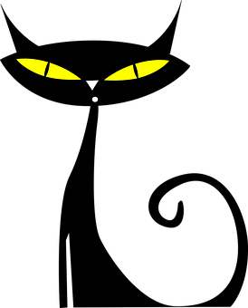 Cat Eyesin Darkness PNG image