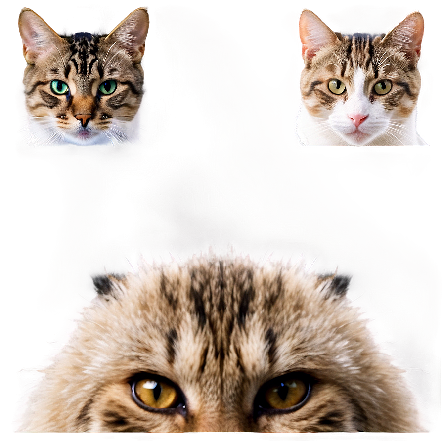 Cat Face C PNG image