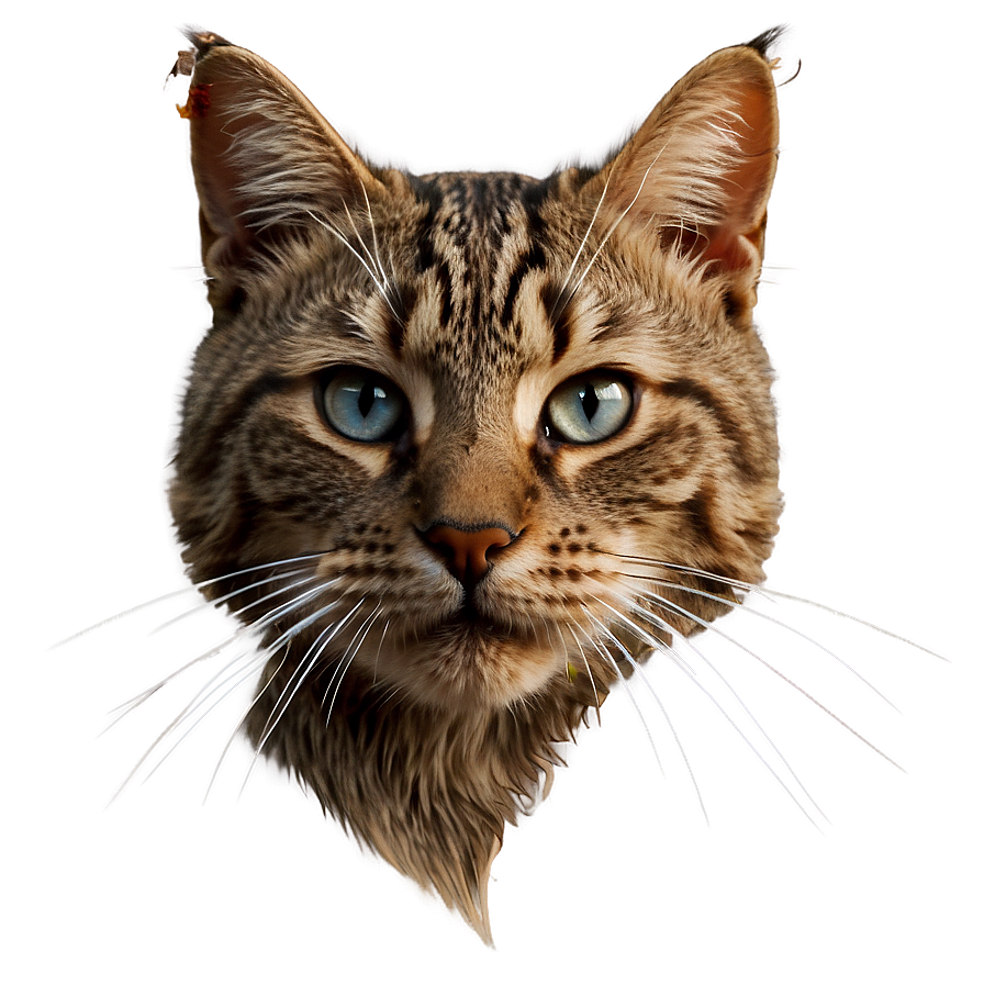 Cat Face With Whiskers Png Ebm91 PNG image