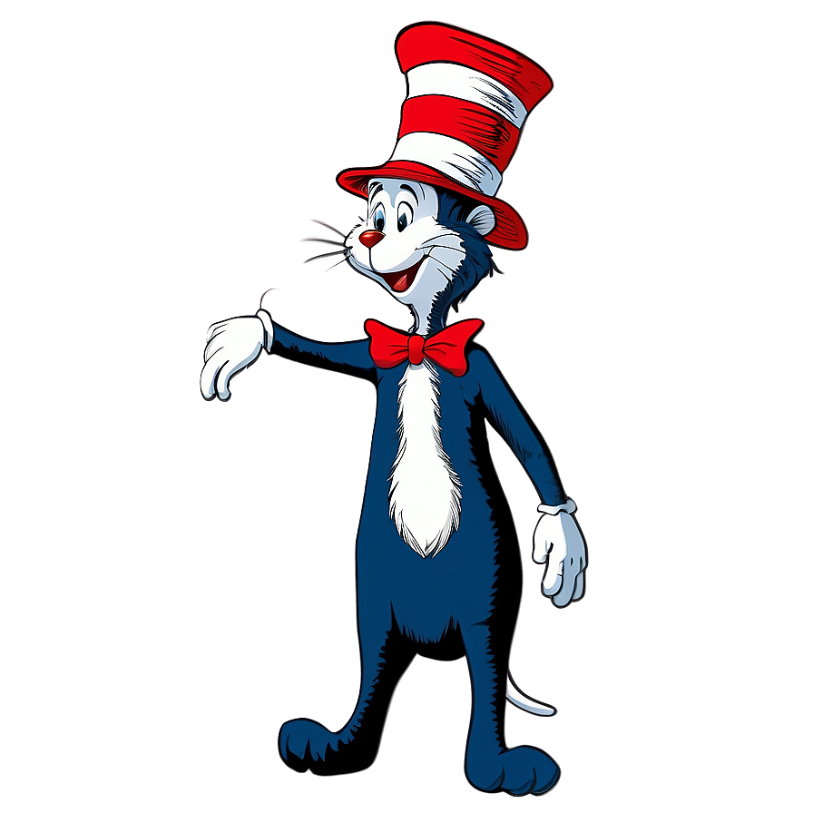 Cat In The Hat Png 94 PNG image