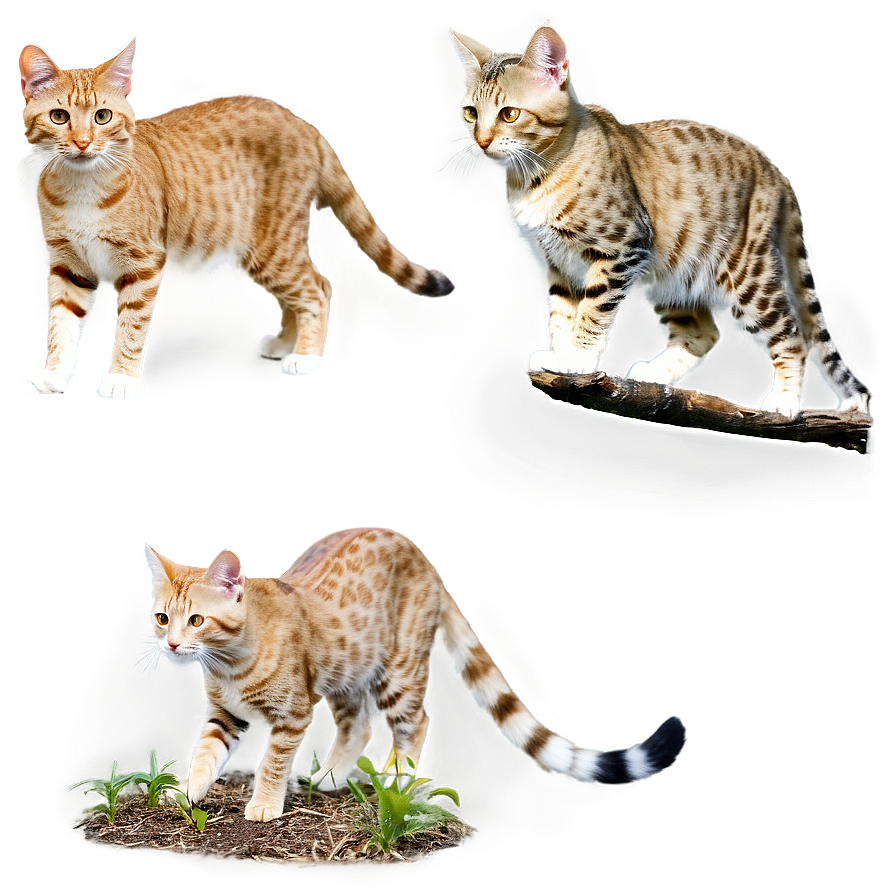 Cat In The Wild Png B PNG image