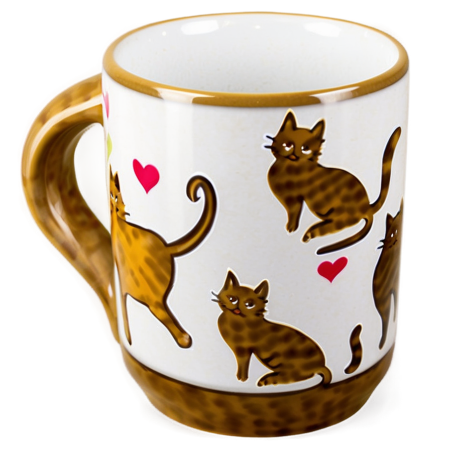 Cat Lover's Mug Png 30 PNG image