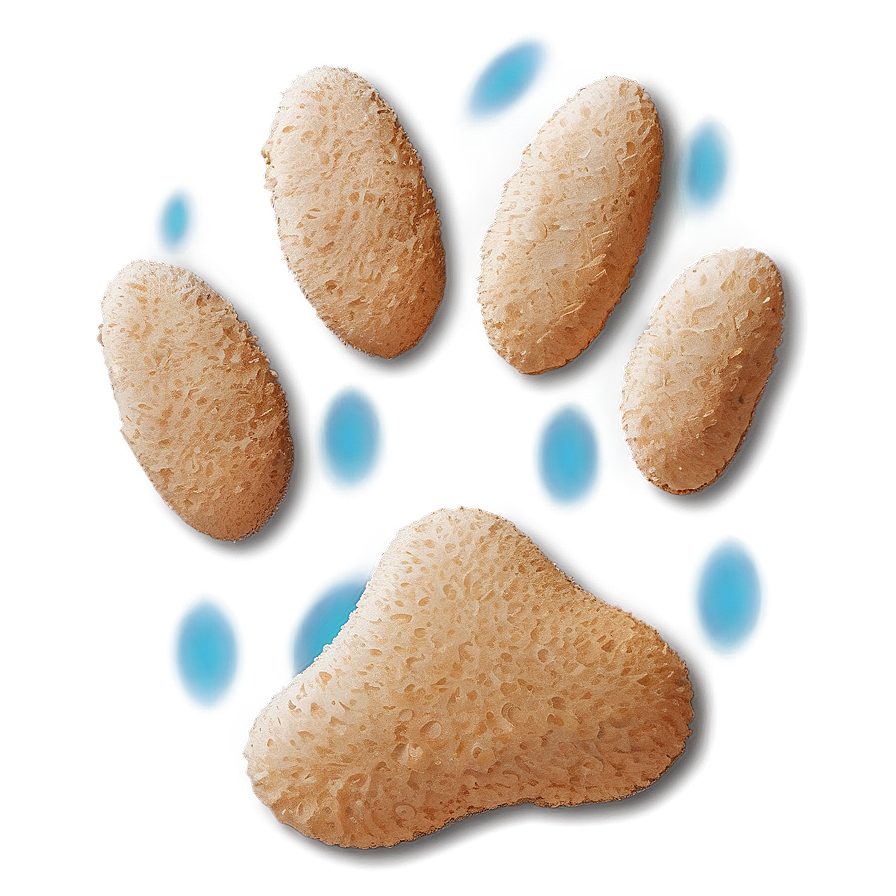 Cat Paw Print In Sand Png 15 PNG image