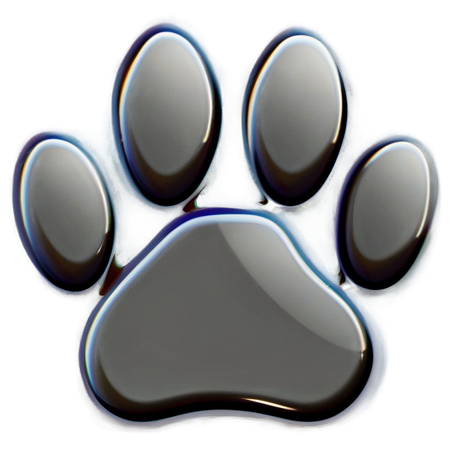 Cat Paw Print Silhouette Png Idy PNG image