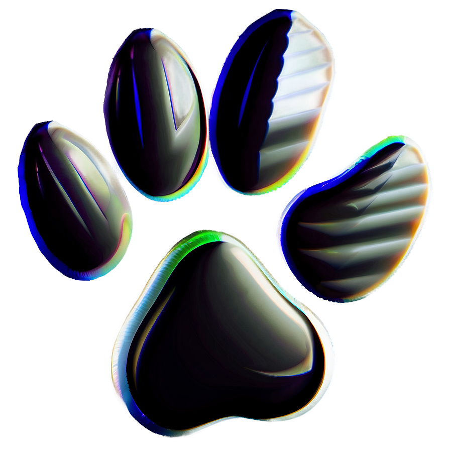 Cat Paw Print Silhouette Png Vvl PNG image