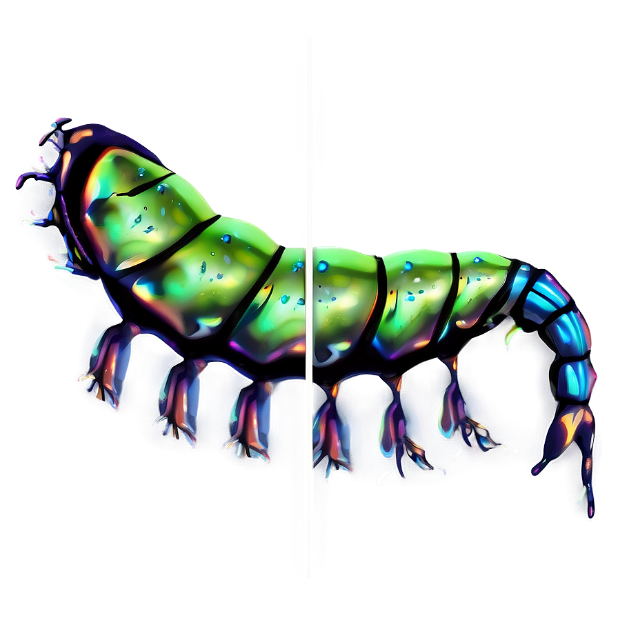 Caterpillar Becoming Chrysalis Png Cmn73 PNG image