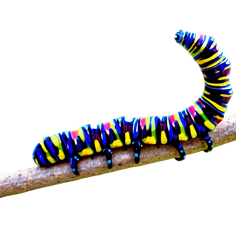 Caterpillar In Nature Png Dhv PNG image