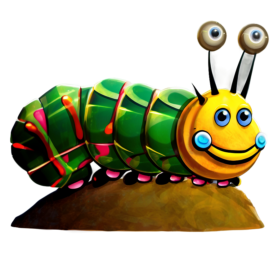 Caterpillar On A Journey Png 05232024 PNG image