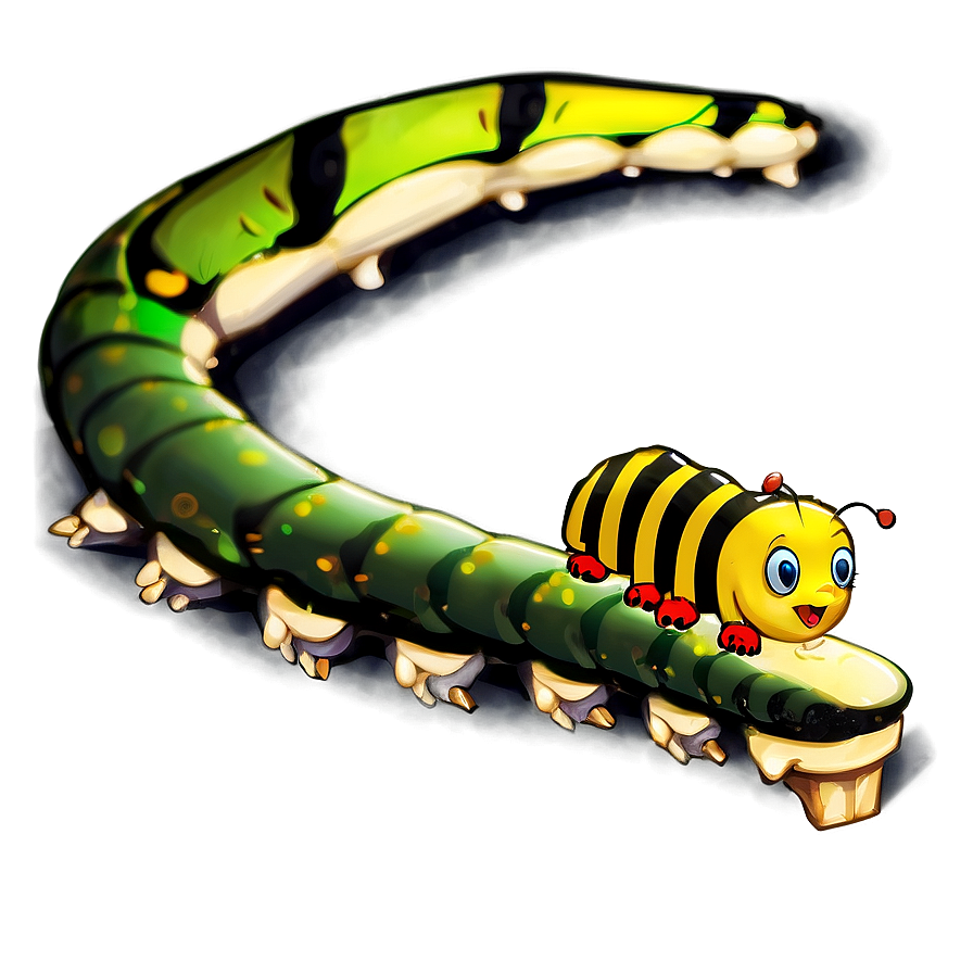 Caterpillar On A Journey Png Dgi PNG image