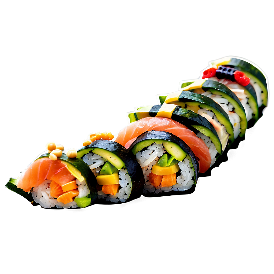 Caterpillar Roll Sushi Png Ajt92 PNG image