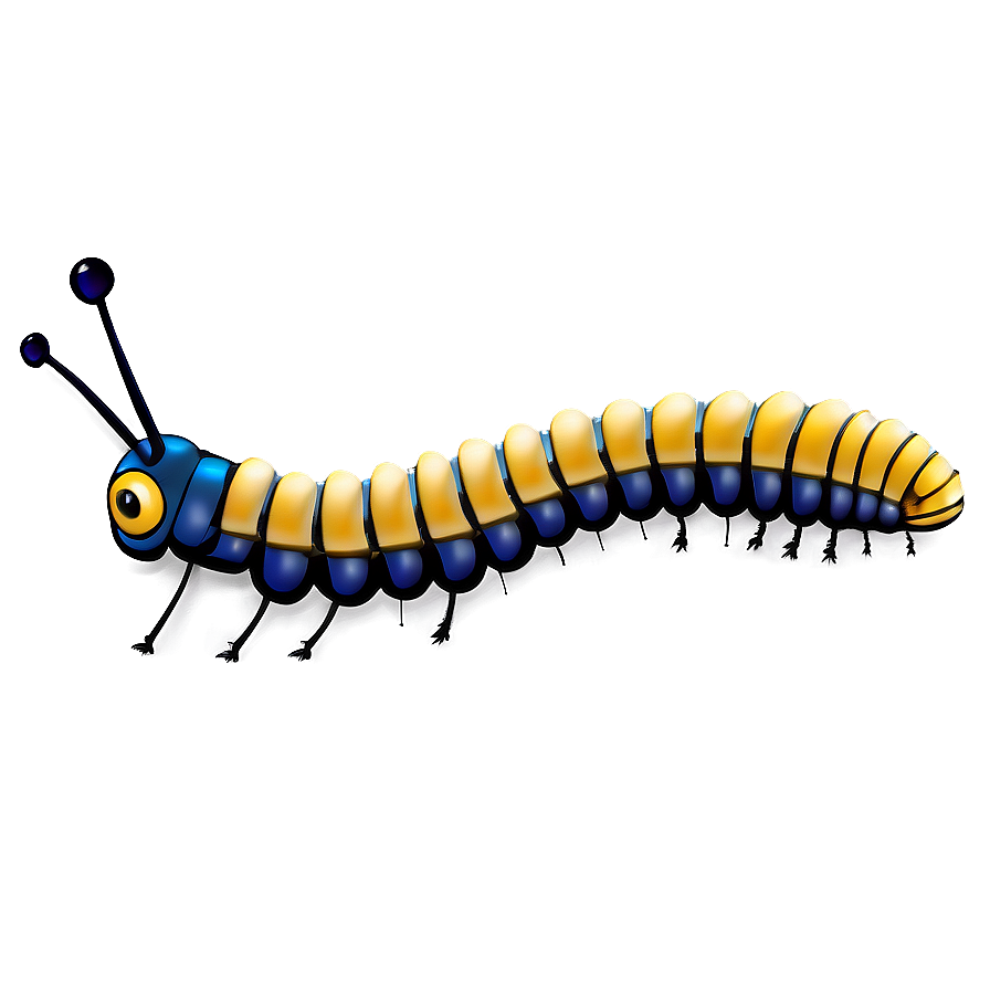 Caterpillar With Antennae Png 05232024 PNG image