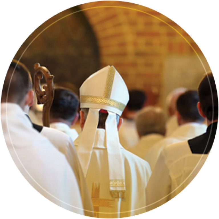 Catholic Ceremony Bishopand Priests PNG image