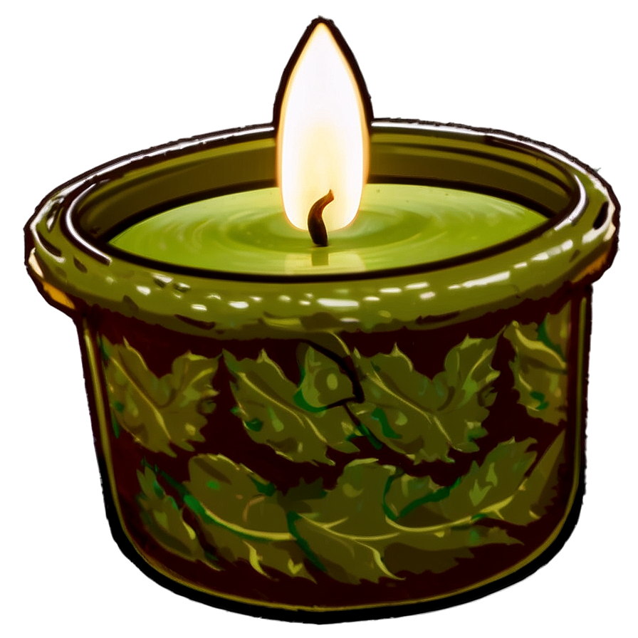 Catnip Scented Candle Png Bod PNG image