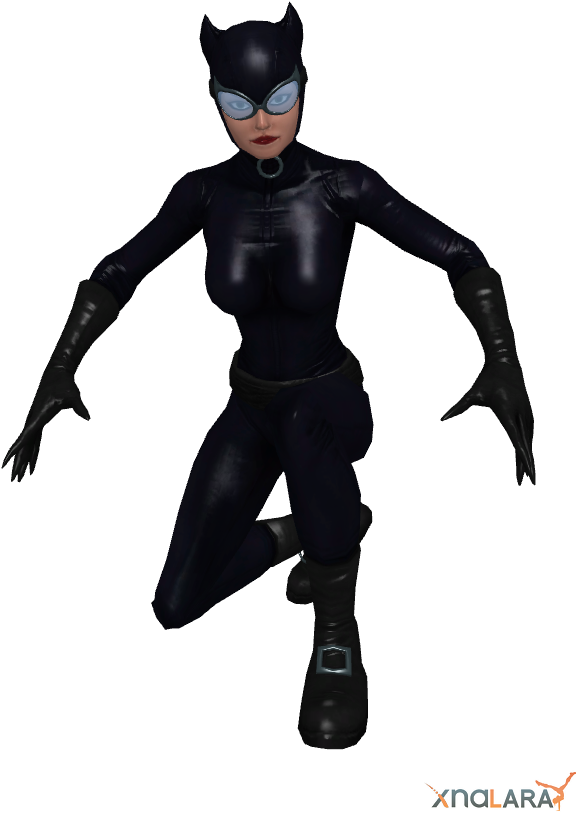 Catwoman Action Pose3 D Render.png PNG image