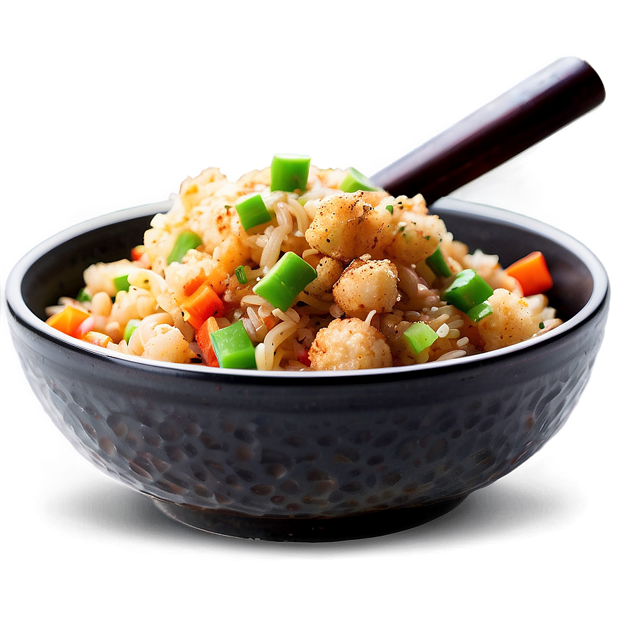 Cauliflower Fried Rice Png Gwe PNG image