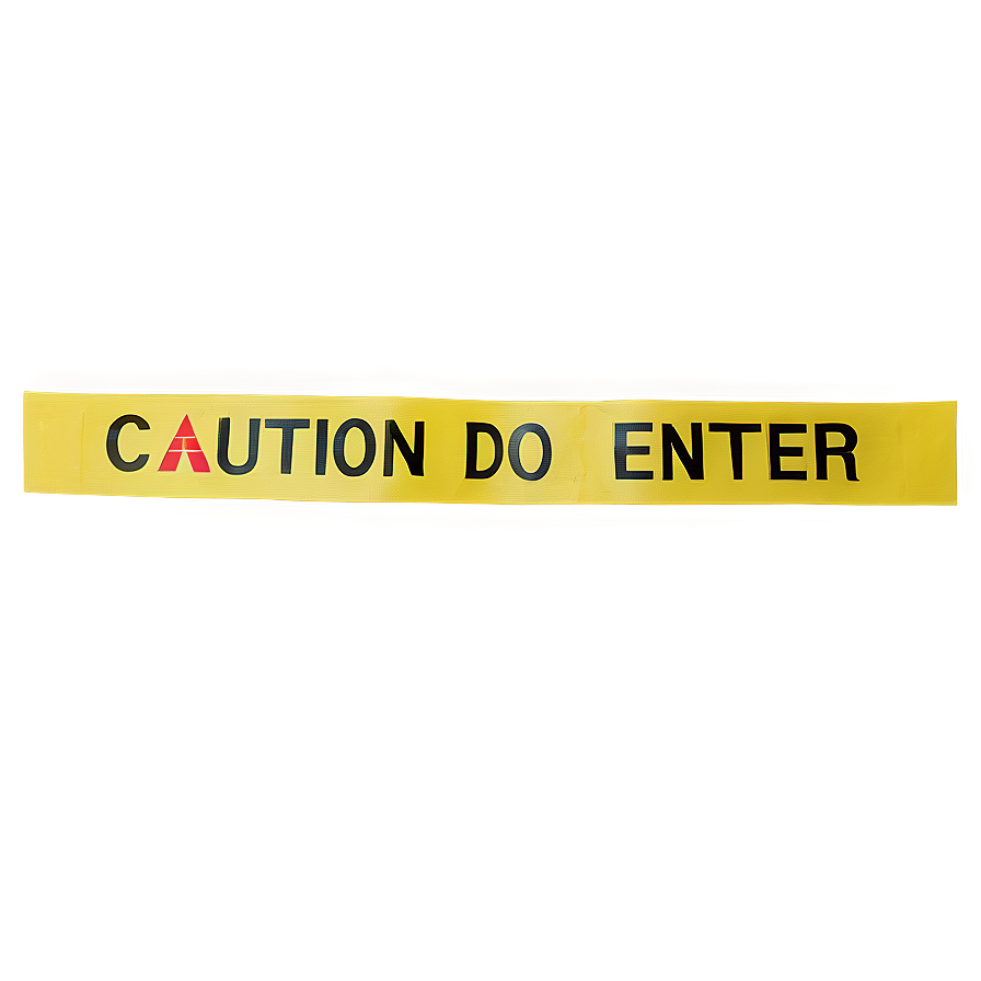Caution Do Not Enter Tape Png Okt24 PNG image