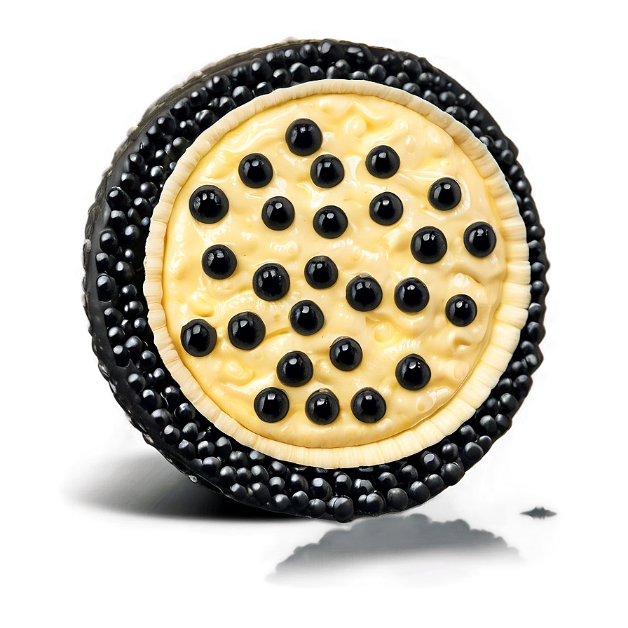 Caviar On Cracker Png 81 PNG image