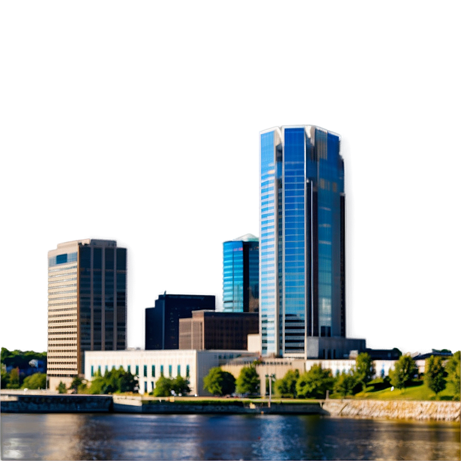 Cedar Rapids Cityscape Png Ypi96 PNG image