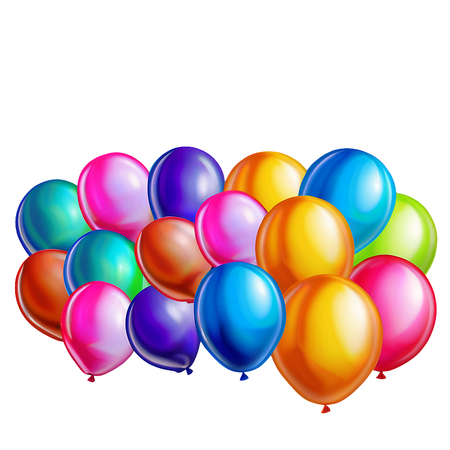 Celebration Balloons Png 05212024 PNG image
