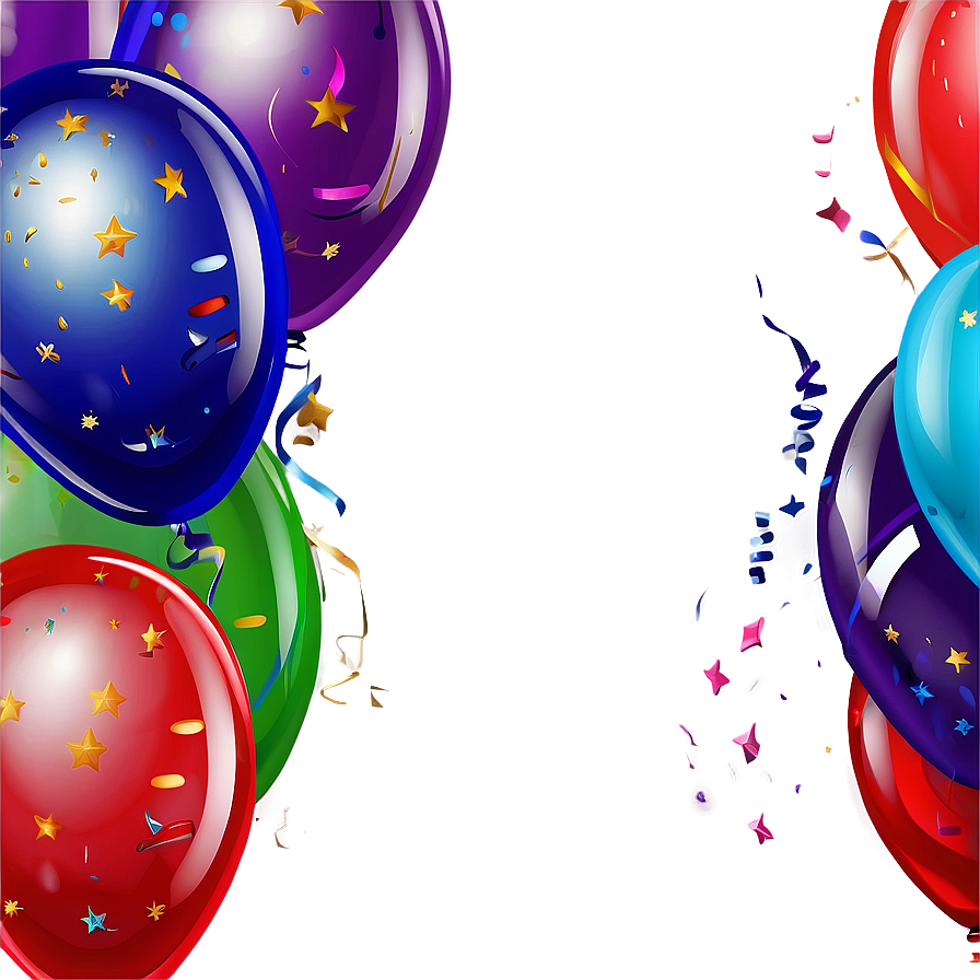 Celebration Balloons Png Ndh98 PNG image