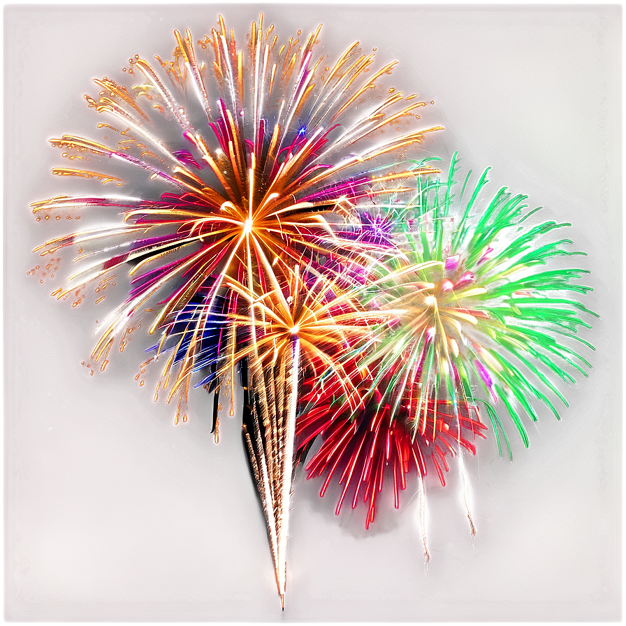 Celebration Fireworks Display Png 05232024 PNG image