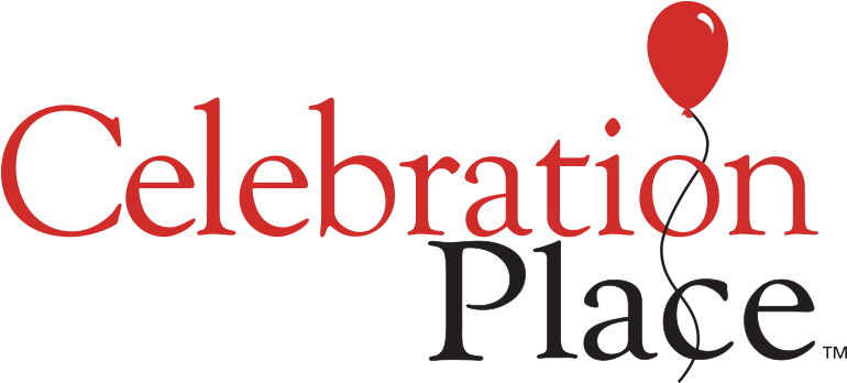 Celebration Place Logo With Balloon PNG image