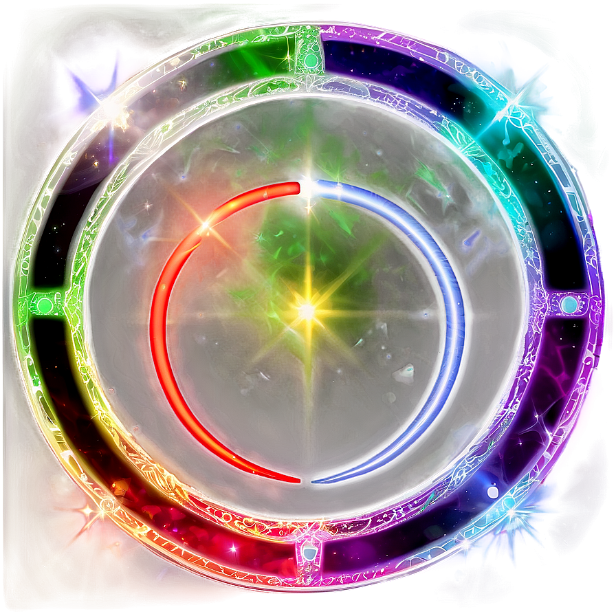 Celestial Circle Glow Png 06262024 PNG image