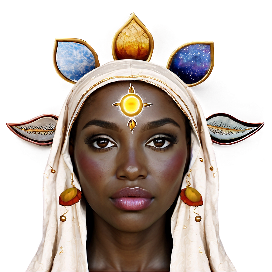 Celestial Goddess Graphic Png Jgy7 PNG image