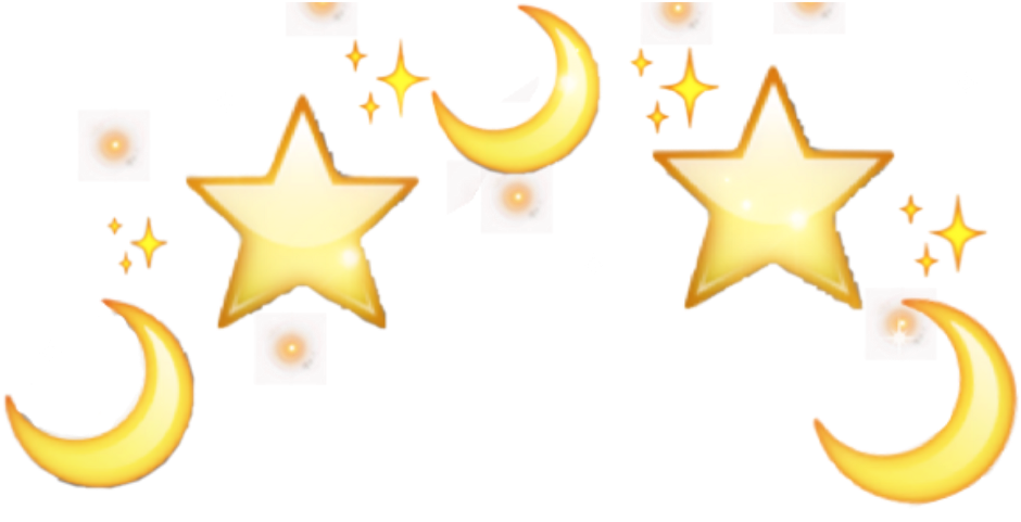 Celestial Motifswith Moonsand Stars PNG image