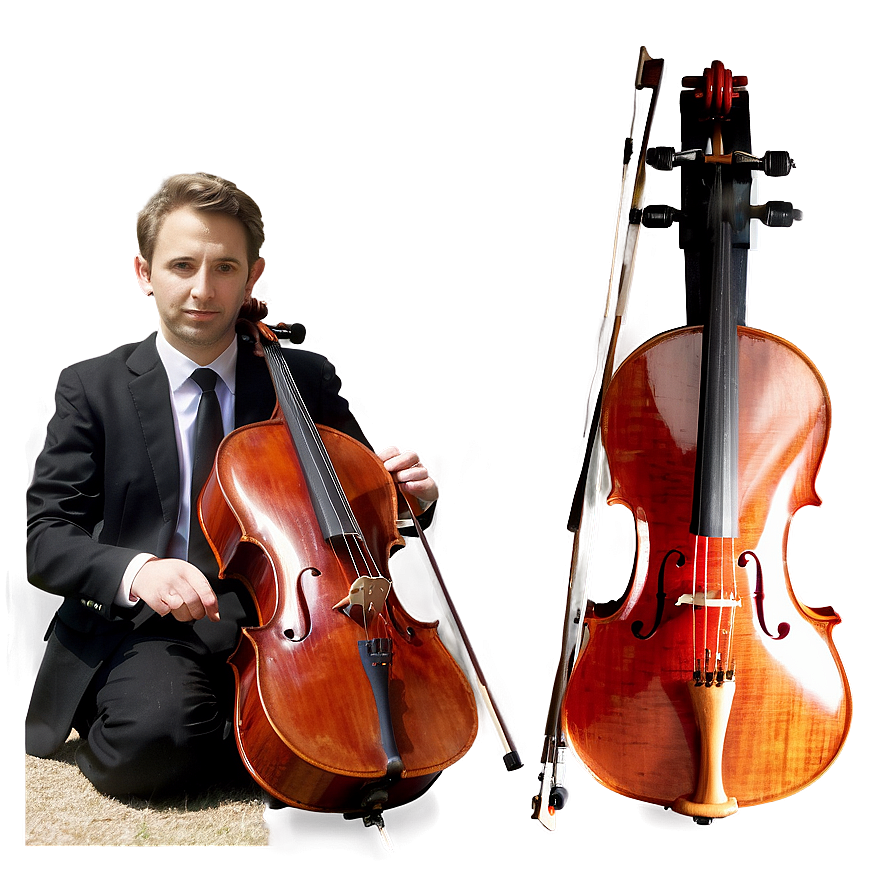 Cello And Violin Duo Png Iby34 PNG image