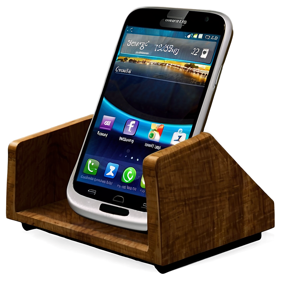 Cellphone On Desk Png 06112024 PNG image