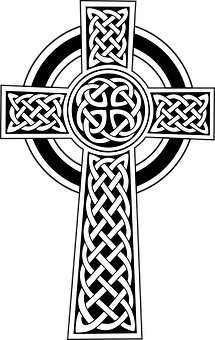 Celtic Cross Design PNG image