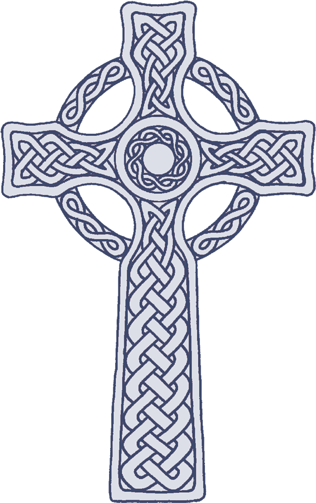 Celtic Cross Illustration PNG image