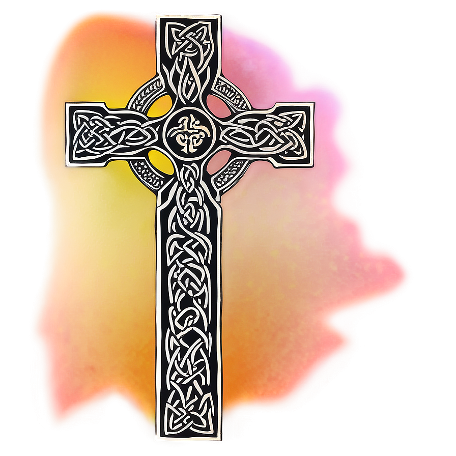 Celtic Cross In Sunrise Png 06212024 PNG image