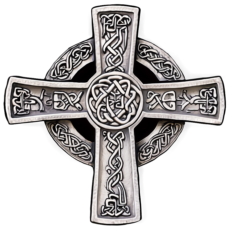 Celtic Cross Memorial Png 06212024 PNG image