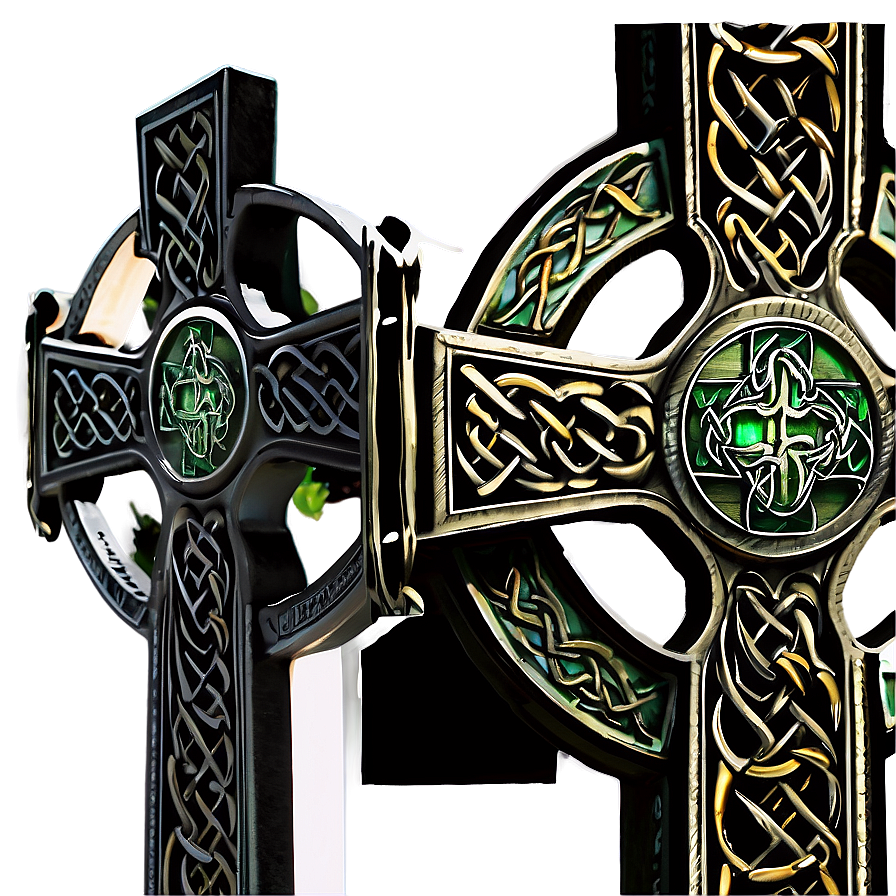 Celtic Cross Memorial Png 06212024 PNG image