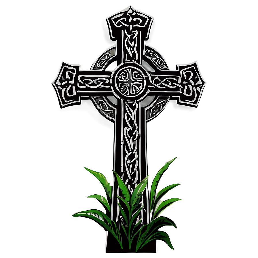 Celtic Cross Memorial Png Xgc PNG image