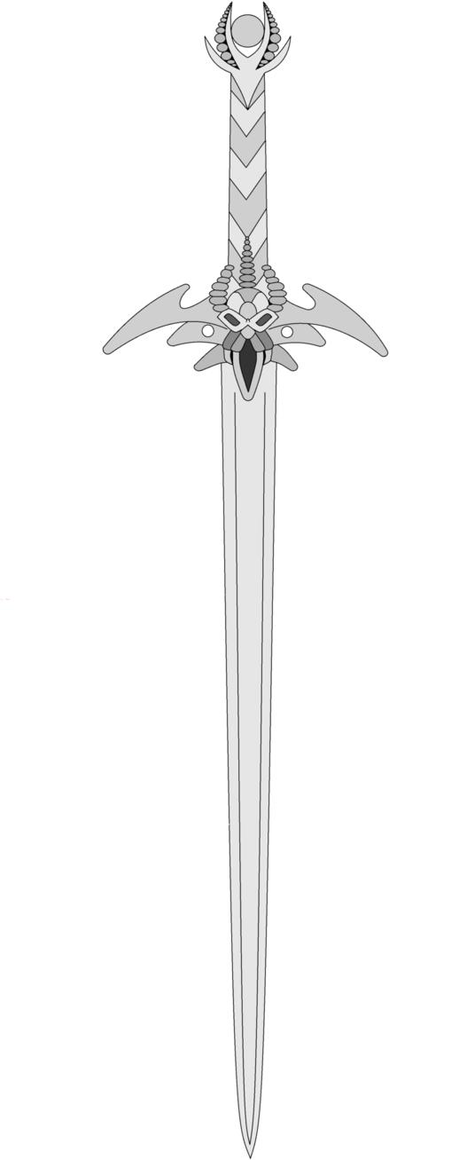 Celtic Inspired Sword Illustration PNG image